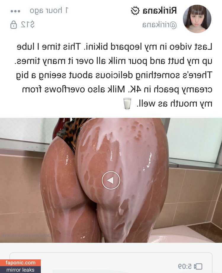 RR_loveit, Ririkana Оголені зливи OnlyFans/Patreon Фото #176
